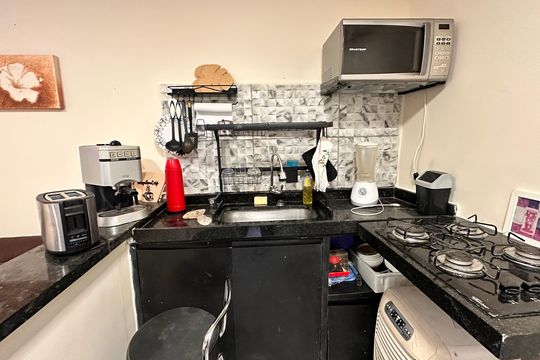 Studio de kitnet/studio para alugar com 1 quarto, 20m² em Santo Amaro, São Paulo