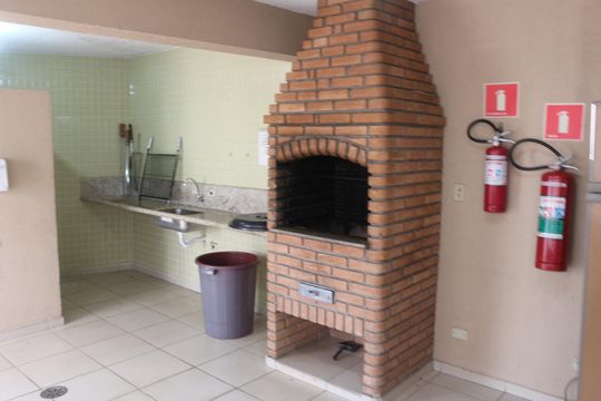 Área comum - Churrasqueira de apartamento à venda com 3 quartos, 150m² em Barcelona, São Caetano do Sul