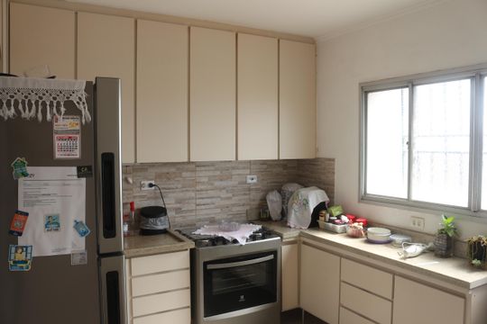 Cozinha de apartamento à venda com 3 quartos, 150m² em Barcelona, São Caetano do Sul
