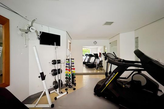 Área comum - Academia de apartamento para alugar com 1 quarto, 45m² em Sumarezinho, São Paulo