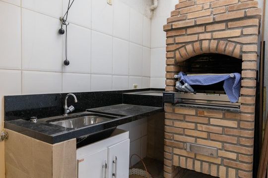 Área comum - Churrasqueira de casa de condomínio à venda com 3 quartos, 160m² em Jardim Popular, São Paulo