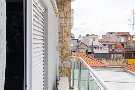 Varanda da Suíte de casa de condomínio à venda com 3 quartos, 160m² em Jardim Popular, São Paulo
