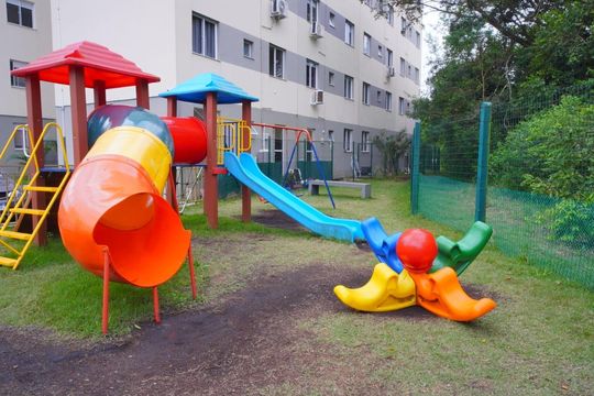 Área comum - Playground de apartamento à venda com 2 quartos, 40m² em Rubem Berta, Porto Alegre