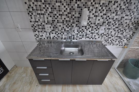 Cozinha de apartamento à venda com 2 quartos, 40m² em Vila Guilherme, São Paulo
