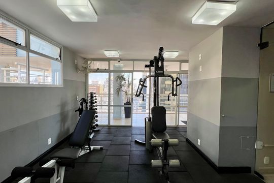 Academia de apartamento para alugar com 1 quarto, 40m² em Cerqueira César, São Paulo