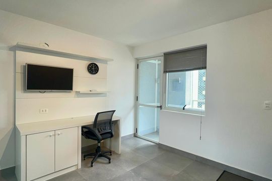 Sala de apartamento para alugar com 1 quarto, 40m² em Cerqueira César, São Paulo