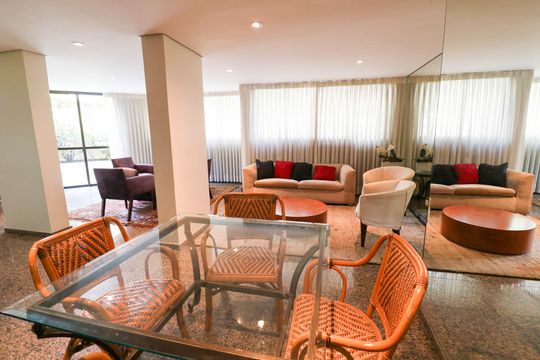 Área comum de apartamento à venda com 3 quartos, 172m² em Cidade Monções, São Paulo