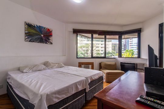 Suíte de kitnet/studio à venda com 1 quarto, 49m² em Brooklin Novo, São Paulo