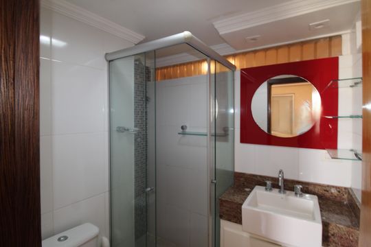 Banheiro de apartamento para alugar com 3 quartos, 97m² em Mandaqui, São Paulo