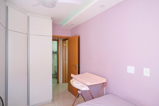 Quarto  de apartamento à venda com 2 quartos, 70m² em Fundação, São Caetano do Sul