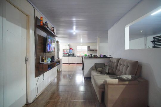 Sala de casa à venda com 3 quartos, 126m² em Canudos, Novo Hamburgo