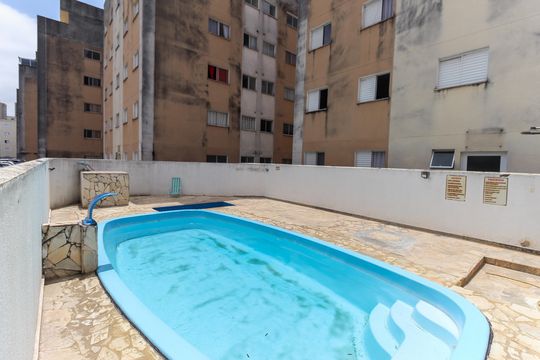 Área comum - Piscina de apartamento à venda com 2 quartos, 40m² em Vila Nova Curuca, São Paulo