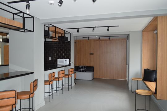 Área Gourmet de apartamento à venda com 1 quarto, 27m² em Vila São José, São Paulo
