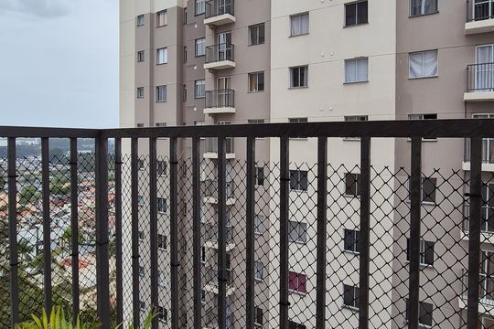 Varanda da Sala de apartamento à venda com 2 quartos, 44m² em Bairro dos Casa, São Bernardo do Campo