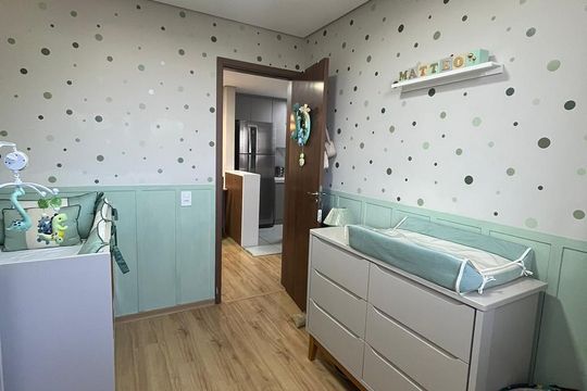 Quarto de apartamento à venda com 2 quartos, 55m² em Juliana, Belo Horizonte