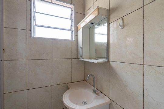 Banheiro da Suíte de casa para alugar com 1 quarto, 40m² em Jabaquara, São Paulo