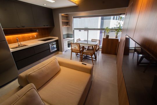 Apartamento para alugar com 1 quarto, 40m² em Cambuí, Campinas