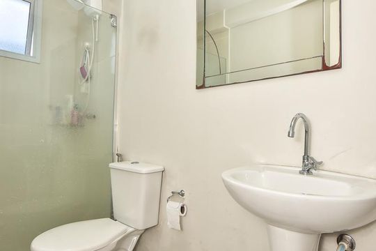 Banheiro Suíte  de apartamento à venda com 3 quartos, 110m² em Jardim Maria Rosa, Taboão da Serra