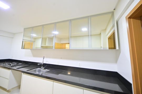 Cozinha de apartamento para alugar com 4 quartos, 215m² em Setor Leste Vila Nova, Goiânia