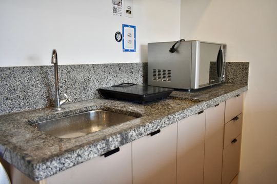 Cozinha de apartamento à venda com 1 quarto, 26m² em Vila da Saúde, São Paulo