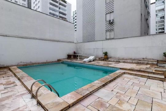 Área comum - Piscina de apartamento à venda com 3 quartos, 111m² em Itaim Bibi, São Paulo