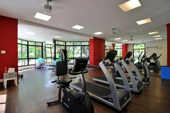 Área comum - Academia de apartamento à venda com 4 quartos, 280m² em Vila Andrade, São Paulo