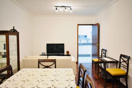 Sala de apartamento à venda com 3 quartos, 110m² em Chácara Inglesa, São Paulo
