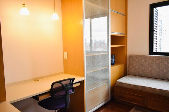 Quarto 1 de apartamento à venda com 3 quartos, 110m² em Chácara Inglesa, São Paulo