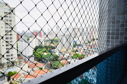 Sacada de apartamento à venda com 3 quartos, 110m² em Chácara Inglesa, São Paulo