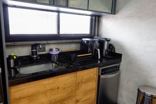 Cozinha de kitnet/studio para alugar com 1 quarto, 37m² em Presidente Altino, Osasco