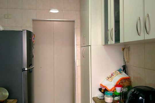 Cozinha de apartamento à venda com 2 quartos, 63m² em Gopoúva, Guarulhos