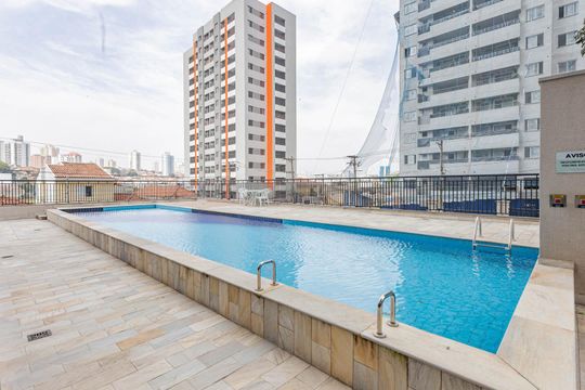 Área comum - Piscina de apartamento para alugar com 2 quartos, 53m² em Vila Nair, São Paulo