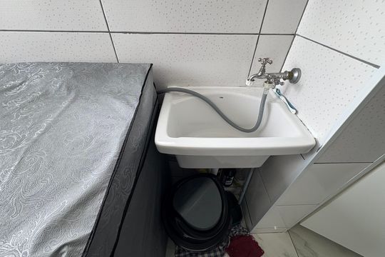 Lavanderia de apartamento à venda com 3 quartos, 72m² em Vila Bela Vista, Santo André