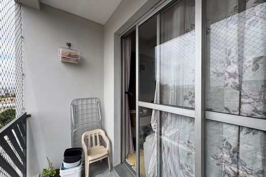 Sacada de apartamento à venda com 3 quartos, 72m² em Vila Bela Vista, Santo André