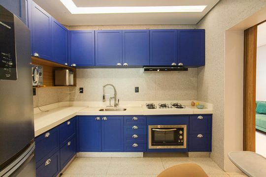 Cozinha de apartamento para alugar com 3 quartos, 189m² em Santa Maria, Uberlândia