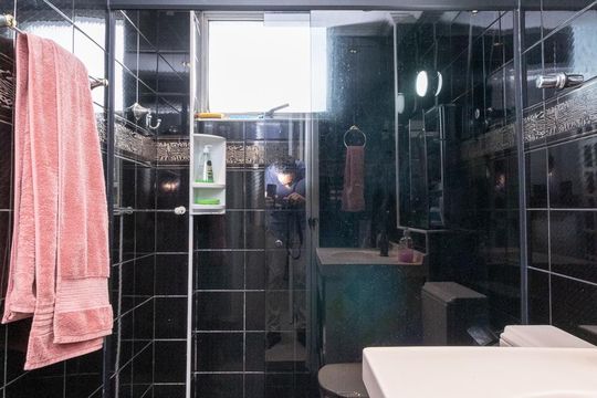 Banheiro de apartamento para alugar com 2 quartos, 54m² em Vila Buenos Aires, São Paulo