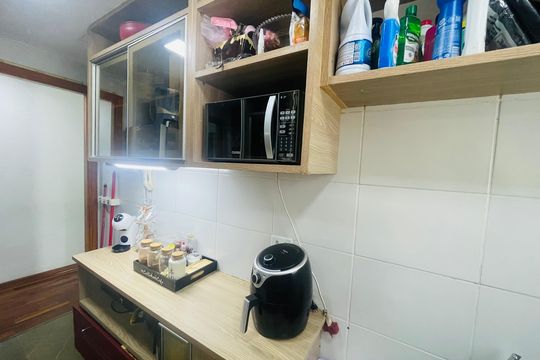 Cozinha de apartamento para alugar com 2 quartos, 44m² em Cidade Parque Brasilia, Guarulhos
