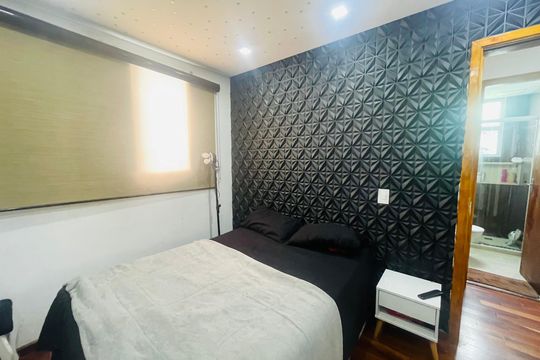 Quarto 1 de apartamento para alugar com 2 quartos, 44m² em Cidade Parque Brasilia, Guarulhos