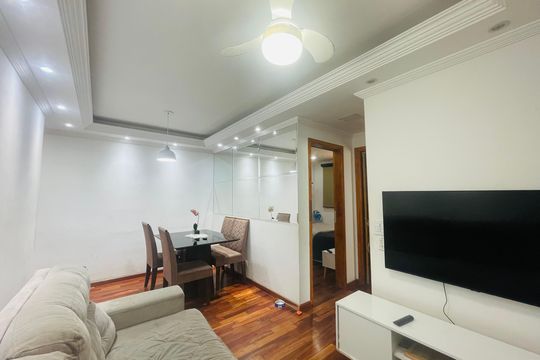 Sala de apartamento para alugar com 2 quartos, 44m² em Cidade Parque Brasilia, Guarulhos