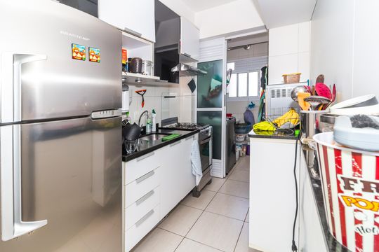 Cozinha de apartamento à venda com 2 quartos, 70m² em Barra Funda, São Paulo