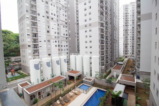 Vista da Sala de apartamento para alugar com 2 quartos, 33m² em Vila Barreto, São Paulo