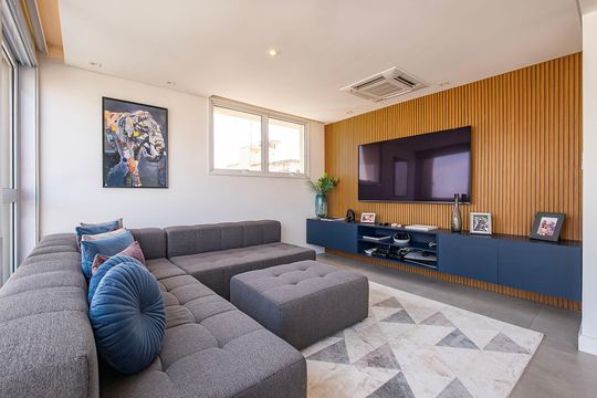Sala de apartamento à venda com 2 quartos, 109m² em Pinheiros, São Paulo