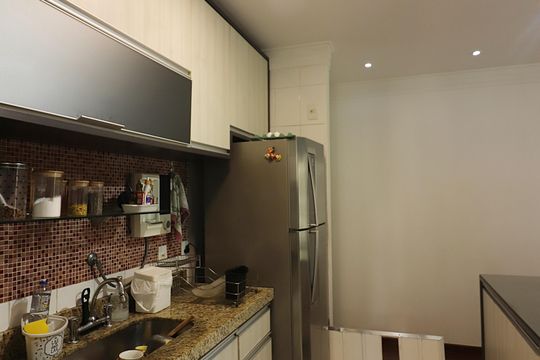 Cozinha de apartamento para alugar com 2 quartos, 90m² em Planalto, São Bernardo do Campo
