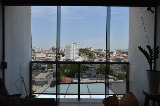 Varanda da Sala de apartamento para alugar com 3 quartos, 174m² em Campestre, Santo André