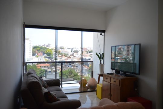 Sala de apartamento para alugar com 3 quartos, 174m² em Campestre, Santo André