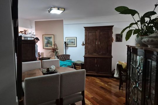 Sala de apartamento à venda com 3 quartos, 92m² em Rebouças, Curitiba