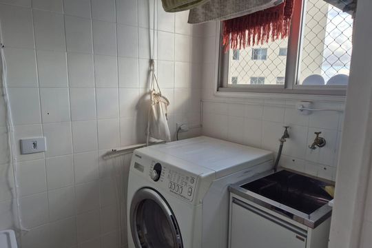 Área de Serviço de apartamento à venda com 3 quartos, 92m² em Rebouças, Curitiba