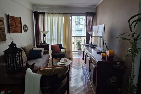 Sala de apartamento à venda com 3 quartos, 92m² em Rebouças, Curitiba