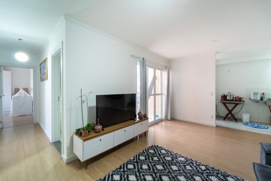 Sala de apartamento à venda com 3 quartos, 83m² em Medeiros, Jundiaí