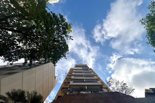 Fachada de apartamento para alugar com 1 quarto, 38m² em Botafogo, Rio de Janeiro